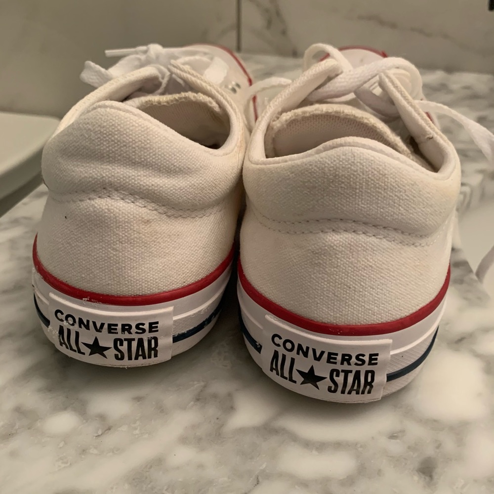 Converse All Star used women’s white sneakers